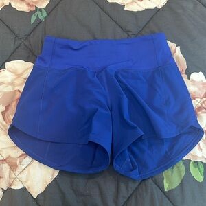 Brand new lululemon psychic 4 inch speed up shorts